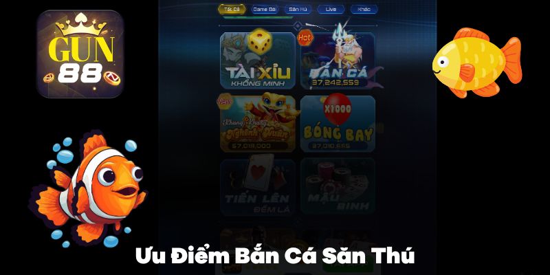 Ưu điểm nổi bật của siêu phẩm Bắn Cá Săn Thú
